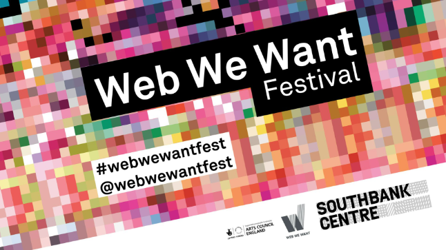 The Web We Want Festival poster by The World Wide Web Foundation